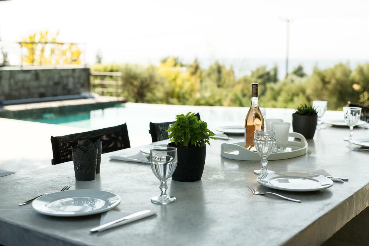 Olivia Estate Villa With Private Swimming Pool Elia Nikitis Zewnętrze zdjęcie